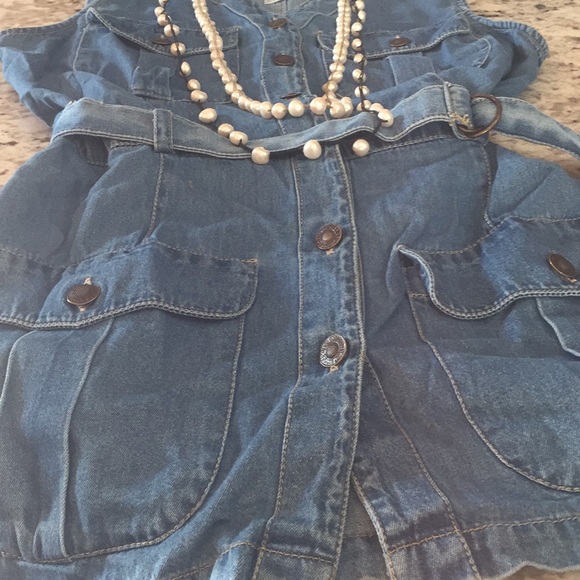 Studio wear great blue jean vest - Picture 4 of 7